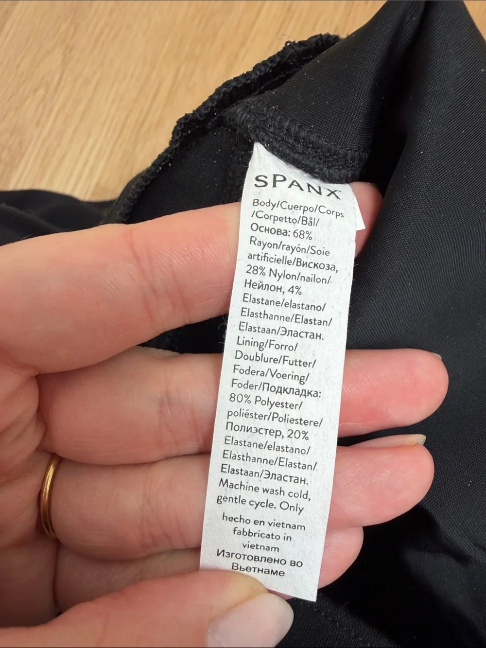 Spanx SPANXsupersmooth® PerfectFit Ponte Flare Pant Classic Black Size S NWT